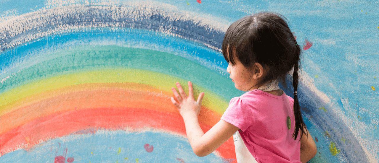 Children and colors